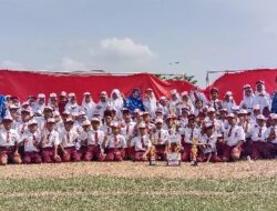 SDN 1 Panca Mulya Sabet Juara Lomba Gerak Jalan Tingkat Kabupaten