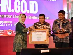 Universitas Lampung Terbaik Ketiga JDIHN Award 2024