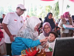 Samsudin Tinjau Penanggulangan Stunting di Lampung Barat