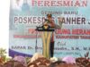 Pj Gubernur Lampung Resmikan Poskesdes di Tanggamus