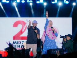 Ribuan Masyarakat Padati Konser Riang Gembira Bareng Mirza-Jihan dan Ali Rahman-Ayu Asalasiyah