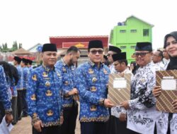 Wali Kota Wahdi Pimpin Upacara Peringatan HUT Korpri ke-53 dan HUT PGRI ke-79