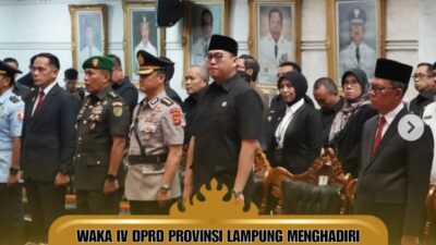 Pelantikan Pj Sekda Lampung, Naldi Rinara Ucapkan Selamat