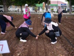 Rektor Unila Apresiasi Lomba Menanam Sayur Gelaran DWP