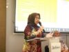 Prof Lusmeilia AfrianiBuka Buka Gelaran Lokakarya Strategi Pencapaian Kelulusan Tepat Waktu