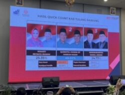 Quick Count Rakata, Paslon Qudrotul – Hankam Kalahkan Paslon Petahana di Pilkada Tulang Bawang 2024