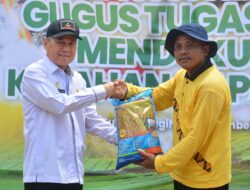 Pemkab Lamteng Launching Gugus Teggas Polri Mendukung Ketahanan Pangan Nasional