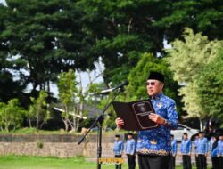 Pemkab Pesawaran Gelar Upacara Peringatan HUT Korpri Ke-53