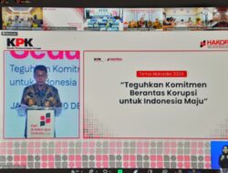 Pj. Sekdaprov Lampung Ikuti Peringatan Hakordia Tahun 2024, Presiden Amanatkan Seluruh Penegak Hukum Untuk Tegas Dalam Memberantas Korupsi