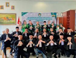 Persadin Lampung Sukses Gelar Sumpah Advokat Angkatan II