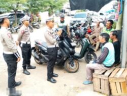 Amankan Kampanye Terbatas, Polres Way Kanan Gelar Patrolis di 3 Lokasi