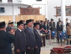 Ketua PN Way Kanan Ambil Sumpah Pimpinan DPRD Way Kanan