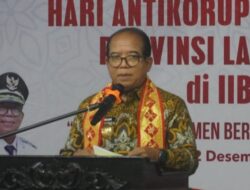 Penjabat Gubernur Lampung Buka Apel Besar dan Workshop Hari Antikorupsi Sedunia