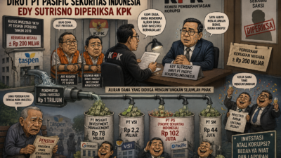 Diduga Terima Dana, Dirut PT Pasific Sekuritas Indonesia, Edy Sutrisno Diperiksa KPK