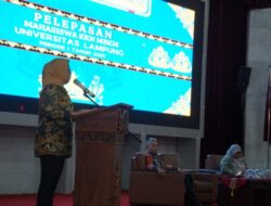 Unila Adakan Pelepasan 7080 Mahasiswa KKN MBKM Periode I 2025