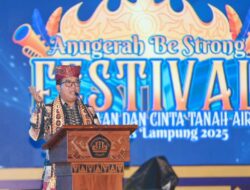 Pj Gubernur Lampung Hadiri Festival Kebudayaan dan Cinta Tanah Air  Unila 2025