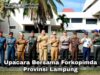 Reza Ikuti Upacara Bareng Forkopimda Provinsi Lampung. Ini Katanya!