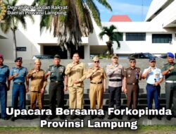 Reza Ikuti Upacara Bareng Forkopimda Provinsi Lampung. Ini Katanya!