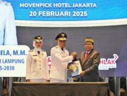 RMD dan Samsudin Gelar Serah Terima Jabatan Gubernur Lampung