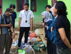 Inovasi Pengolahan Sampah Organik dan Anorganik Oleh Mahasiswa KKN Unila di Desa Priangan Baru
