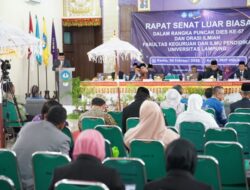 Puncak Dies Natalis ke-57 FKIP Gelar Rapat Senat dan Orasi Ilmiah