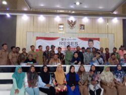 Serap Aspirasi, Budi Yuhanda Reses di Desa Mukti Jaya