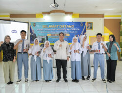 Pengabdian di SMKN 1 Gadingrejo, Mahathir Ajak Siswa Bangun Tim Solid