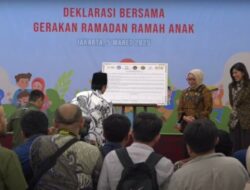 Pemprov Lampung Ikuti Deklarasi Bersama Gerakan Ramadan Ramah Anak Secara Daring