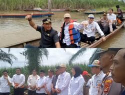 Bupati dan Wakil Bupati Way Kanan Kunjungi Lokasi Banjir