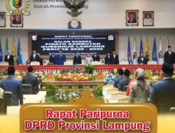 DPRD Lampung Gelar Rapat Paripurna! RMD Beber Program Prioritas
