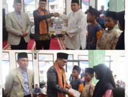 Safari Ramadhan ke Lambar, Ketua DPRD Lampung Serahkan Bantuan