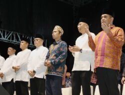 Tabligh Akbar, Gubernur Lampung Berbaur dengan Masyarakat