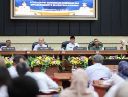 Perkuat Sinergitas, Gubernur Lampung Rakor Bareng Kepala Daerah se-Lampung