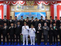 Bupati Pesibar Sampaikan Pidato Pertama Di Rapat Paripurna DPRD Pesibar