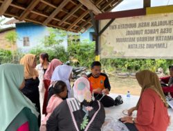 Gandeng DLH Lamsel, HKA Ruas Tol Bakter Lakukan Pengolahan Sampah Plastik jadi Kursi