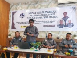 Ketum Buka Rakerda, PJS Sumut Fokus Gelar UKW dan Perlindungan Wartawan