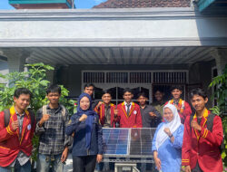 Mantap! Mahasiswa UTI Kembangkan Listrik Pembangkit Listrik Tenaga Surya