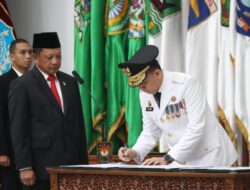 Belum Genap Tiga Jam Dilantik, Pj Gubernur Papua Agus Fatoni Tancap Gas Kumpulkan Kepala OPD