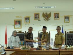 Dirut Bank Lampung Kunjungi Bupati Pesisir Barat