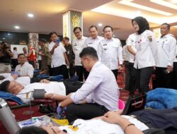 Ratusan ASN Pemprov Lampung Donorkan Darah Untuk Sesama di Momen Kemerdekaan