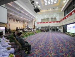 Gubernur Mirza Saksikan Peringatan Detik-Detik Proklamasi Secara Virtual
