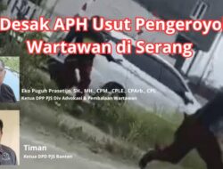 Wartawan Dikeroyok Saat Liput Sidak KLHK di Serang, PJS Desak APH Tangkap Pelaku Kekerasan