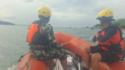 Kapal KM Tegar Jaya Tenggelam di Perairan Pulau Tegal Mas, Tim SAR Gabungan Lakukan Pencarian