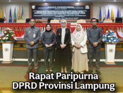 DPRD Lampung Gelar Rapat Paripurna Perubahan KUA PPAS 2024