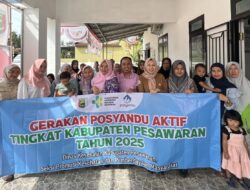 Dinkes Pesawaran Canangkan Gerakan Posyandu Aktif 2025