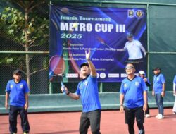 Wali Kota Metro Buka Tennis Tournament Metro Cup III 2025