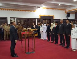 Wali Kota Metro Lantik 10 Pejabat Baru