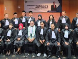 Pengadilan Tinggi Banten Mengambil Sumpah 15 Advokat PERSADIN Angkatan XX