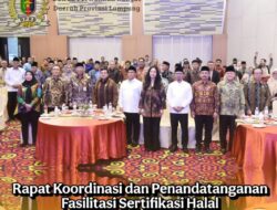 Anggota DPRD Lampung Hadiri Rakor Sertifikasi Halal