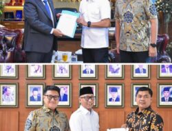 Ketua DPRD Lampung Dampingi Gubernur Lapirkan Aspirasi Aliansi Mahasiswa